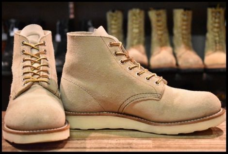 【6.5E 良品 10年】レッドウィング 8167 スエード アイリッシュセッター ホーソーンアビレーンラフアウト ブーツ redwing HOPESMORE