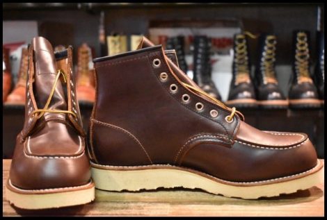 【8.5E 箱付 DEAD 100周年 04年】レッドウィング 8858 アイリッシュセッター ホーウィンクロムエクセル 編み上げ ブーツ redwing HOPESMORE