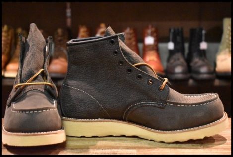 【8E 箱付 DEAD サイド羽タグ 00年】レッドウィング 2880 アイリッシュセッター ヌバック ダークブラウン モック ブーツ redwing HOPESMORE