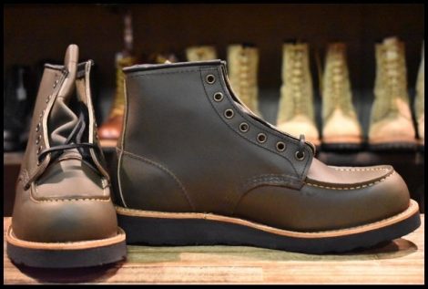 【9D 箱付 未使用 23年】レッドウィング 8828 アルパインポーテージ 深緑 アイリッシュセッター モックトゥ ブーツ redwing HOPESMORE