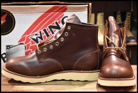 【9D 箱付 DEAD 100周年限定 04年】レッドウィング 8158 アイリッシュセッター ホーウィンクロムエクセル 茶 ブーツ redwing HOPESMORE