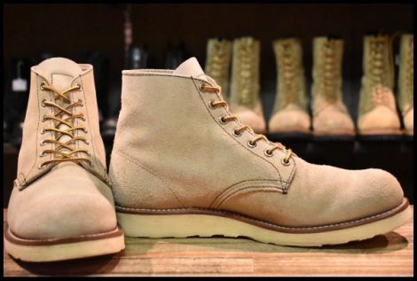 【10E 良品 09年】レッドウィング 8167 スエード アイリッシュセッター ホーソーンアビレーン 編み上げ ブーツ redwing HOPESMORE
