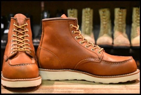 【7.5D 美品 23年】レッドウィング 875 アイリッシュセッター 茶 オロレガシー モックトゥ レースアップ ブーツ redwing HOPESMORE