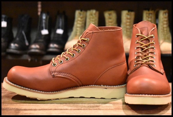 8D 美品 09年】レッドウィング 8166 アイリッシュセッター 赤茶