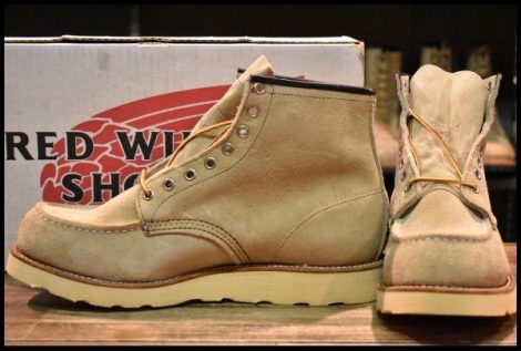 【10E DEAD 犬タグ 97年】レッドウィング 8173 スエード アイリッシュセッター タンラフアウト モックトゥ ブーツ redwing HOPESMORE