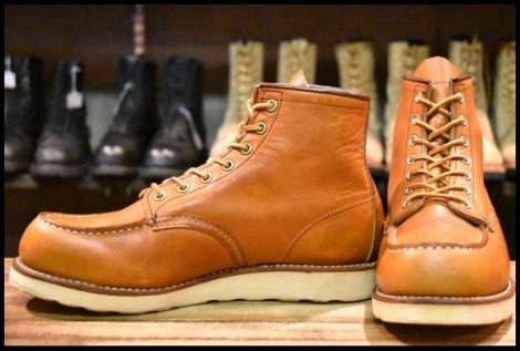 【8.5E 良品 13年】レッドウィング 875 アイリッシュセッター 茶 オロレガシー モックトゥ レースアップ ブーツ redwing HOPESMORE