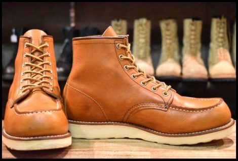 【8.5E 良品 13年】レッドウィング 875 アイリッシュセッター 茶 オロレガシー モックトゥ レースアップ ブーツ redwing HOPESMORE