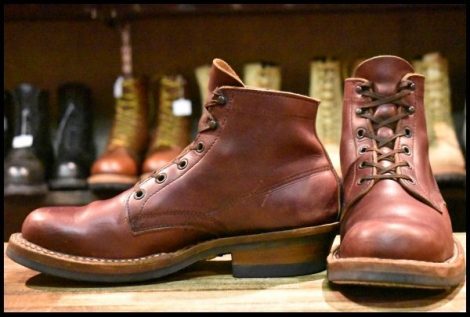 【8D 良品】WHITE’S ホワイツ セミドレス バーガンディクロムエクセル ビブラム700シングル 編み上げ ブーツ HOPESMORE