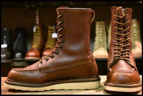 【7D 良品 100周年 04年】レッドウィング 1906 アイリッシュセッター 茶 カッパー ラフ＆タフ ブーツ redwing 1905 877 HOPESMORE