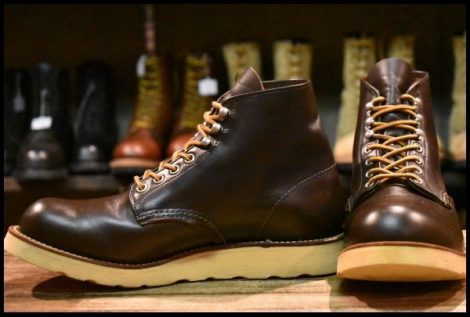 【7.5D 美品 羽タグ】レッドウィング 8160 アイリッシュセッター ガラスレザー コレクテッドグレイン ブーツ redwing HOPESMORE