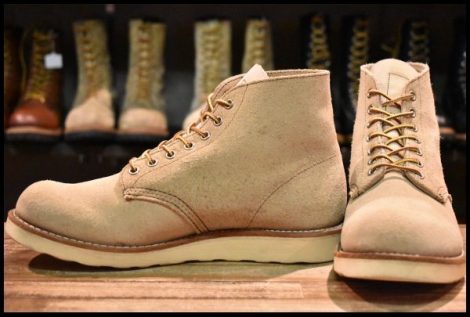 【8.5E 良品 10年】レッドウィング 8167 スエード アイリッシュセッター ホーソーンアビレーンラフアウト ブーツ redwing HOPESMORE