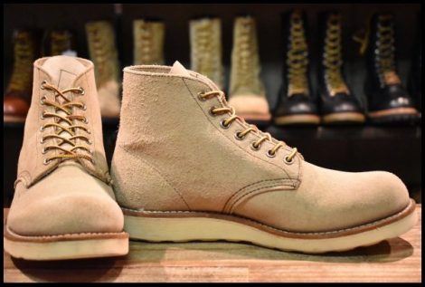 【8.5E 良品 10年】レッドウィング 8167 スエード アイリッシュセッター ホーソーンアビレーンラフアウト ブーツ redwing HOPESMORE