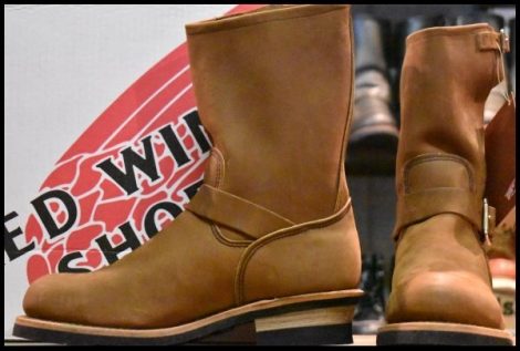 【9D 箱付 DEAD PT99刺繍 リミテッドエディション】レッドウィング 8267 エンジニア ヌバック 限定 茶 ブラウン ブーツ redwing HOPESMORE