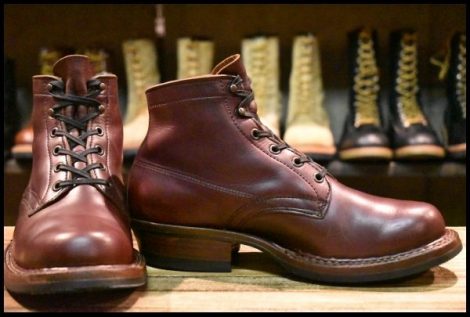 【7.5E 箱付 美品】WHITE’S ホワイツ セミドレス 2332W バーガンディクロムエクセル ビブラム269シングル 編み上げ ブーツ HOPESMORE