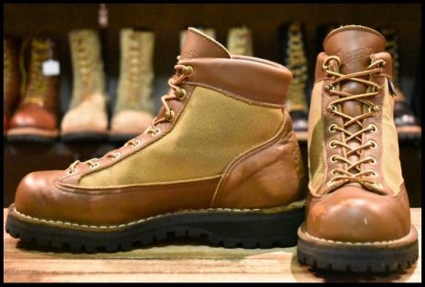 【6EE 良品 白タグ】Danner ダナーライト 30420X 茶 ブラウン カーキ ゴアテックス GORE-TEX 編み上げ ハイキング ブーツ HOPESMORE