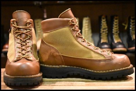 【6EE 良品 白タグ】Danner ダナーライト 30420X 茶 ブラウン カーキ ゴアテックス GORE-TEX 編み上げ ハイキング ブーツ HOPESMORE