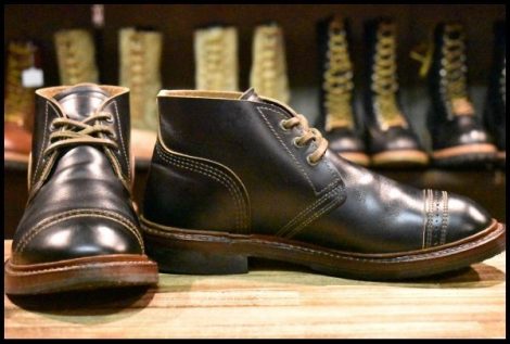 【7D 良品 ナイジェルケーボン別注】レッドウィング 4633 マンソン B-5 チャッカ クローンダイク 茶芯 ブーツ redwing HOPESMORE