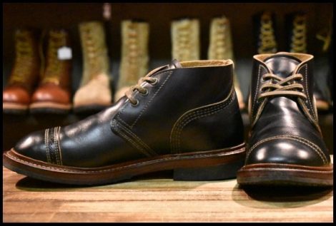 【7D 良品 ナイジェルケーボン別注】レッドウィング 4633 マンソン B-5 チャッカ クローンダイク 茶芯 ブーツ redwing HOPESMORE