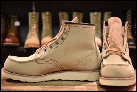 【8E 未使用 08年】レッドウィング 8173 スエード アイリッシュセッター ラフアウト レースアップ ブーツ redwing HOPESMORE