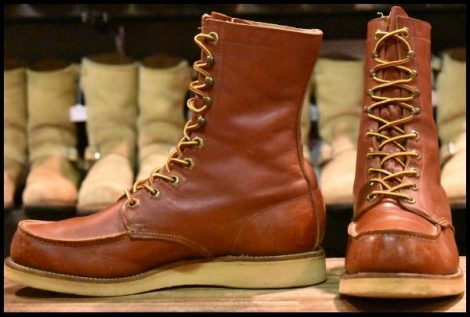 【8D 良品 紺タグ 60年製】レッドウィング TUFFY タフィー ビンテージ ブーツ 編み上げ 877 60’S 50’S redwing HOPESMORE