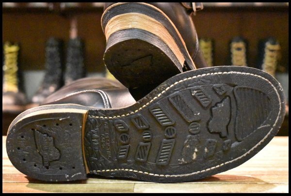 9.5D 箱付 美品 PT91刺繍 97年】レッドウィング 2268 エンジニア