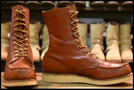 【8D 良品 紺タグ 60年製】レッドウィング TUFFY タフィー ビンテージ ブーツ 編み上げ 877 60’S 50’S redwing HOPESMORE