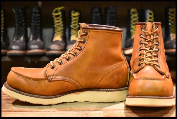 8.5E 良品 サイド羽タグ 98年】レッドウィング 875 アイリッシュ