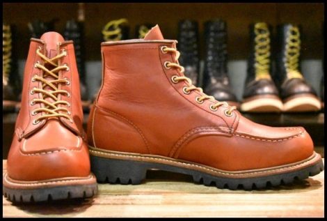 【8E 箱付 美品 16年】レッドウィング 8175 アイリッシュセッター 茶 オロラセット ビブラムソール 編み上げ ブーツ redwing HOPESMORE