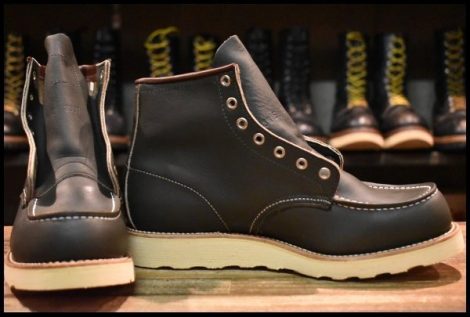 【8.5E 箱付 DEAD 犬タグ】レッドウィング 8180 アイリッシュセッター 緑 カンガタン グリーン レースアップ ブーツ redwing HOPESMORE