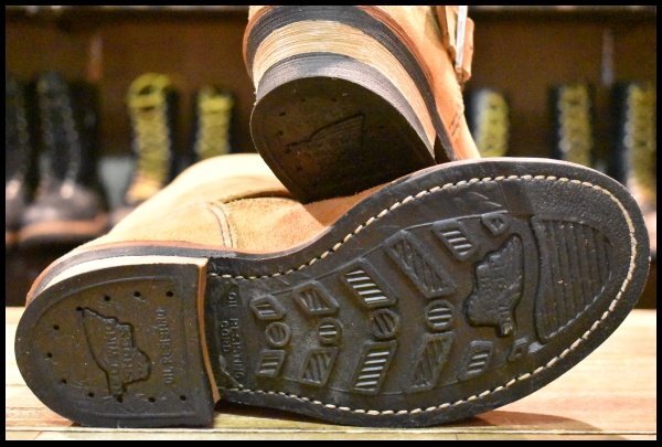 6.5D 良品 09年】レッドウィング 8178 スエード エンジニア 茶