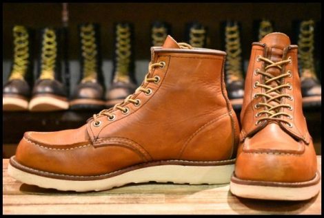 【8E 良品 22年】レッドウィング 875 アイリッシュセッター 茶 オロレガシー レースアップ 編み上げ ブーツ redwing HOPESMORE