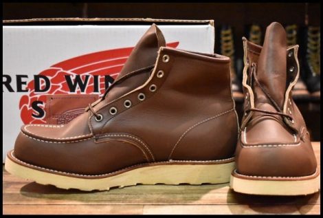 【9E 箱付 DEAD 羽タグ】レッドウィング 8855 アイリッシュセッター ブラウン ベルバブーマー モックトゥ ブーツ redwing HOPESMORE