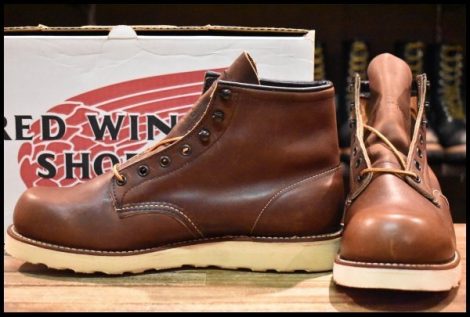 【9.5D 箱付 DEAD クラプトンモデル 羽タグ 01年】レッドウィング 1987 アイリッシュセッター 茶 ブラウン ブーツ redwing HOPESMORE