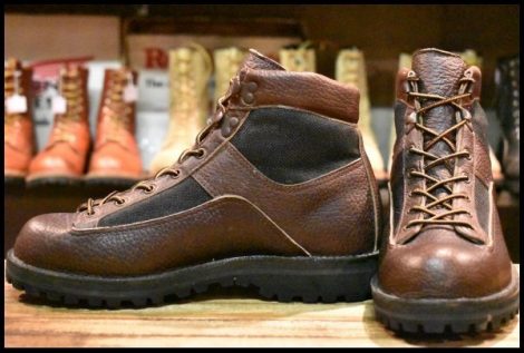 【8EE 美品 黒タグ】Danner ダナー マウントフッド 30100 茶 ブラウン ゴアテックス GORE-TEX ハイキング ブーツ ダナーライト HOPESMORE