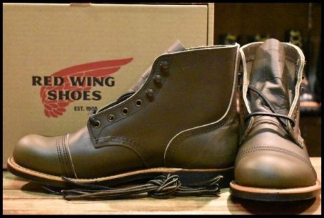 【8D 箱付 未使用 24年】レッドウィング 8078 アイアンレンジャー グリーン アルパイン ポーテージ 緑 ブーツ redwing HOPESMORE