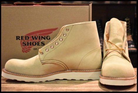 【10D 箱付 未使用 25年】レッドウィング 8167 スエード アイリッシュセッター ホーソーンアビレーンラフアウト ブーツ redwing HOPESMORE