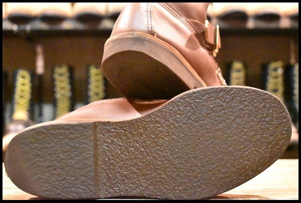 6EE 良品 白タグ】RUSSELL MOCCASIN ラッセルモカシン スネークブーツ