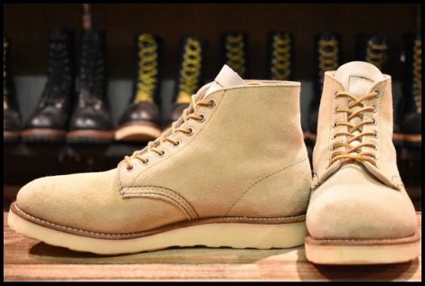 【7.5E 良品 08年】レッドウィング 8167 スエード アイリッシュセッター ホーソーンアビレーン プレーントゥ ブーツ redwing HOPESMORE