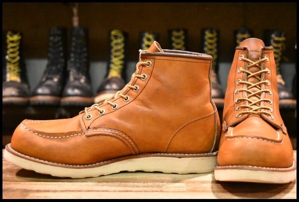 9.5E 良品 21年】レッドウィング 875 アイリッシュセッター 茶