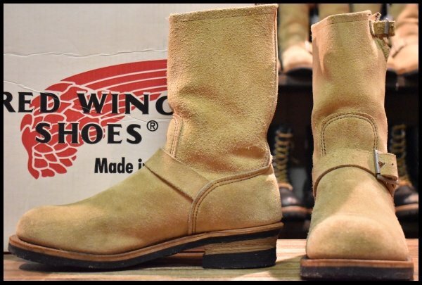 靴 REDWING 8268 PT91 9.5 レッドウィング スエードエンジニアブーツ「PT91規格8268」通販