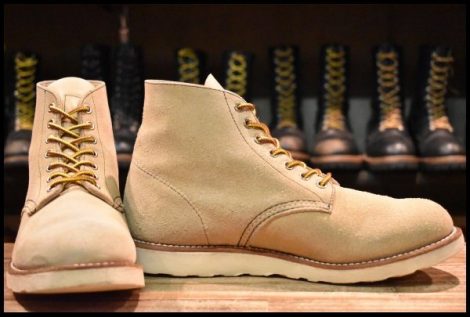 【9D 良品 12年】レッドウィング 8167 スエード アイリッシュセッター ホーソーンアビレーン 編み上げ ブーツ redwing HOPESMORE