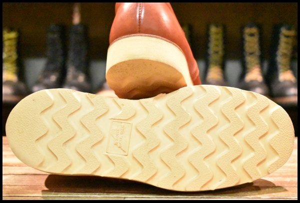 7D 良品 旧羽タグ 92年】レッドウィング 8104 オックスフォード 赤茶