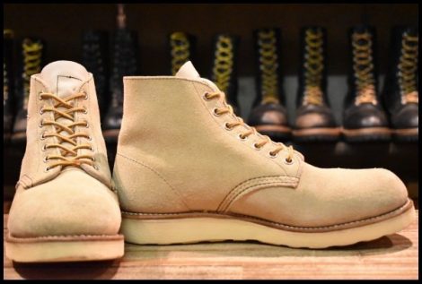 【7.5E 良品 08年】レッドウィング 8167 スエード アイリッシュセッター ホーソーンアビレーン プレーントゥ ブーツ redwing HOPESMORE