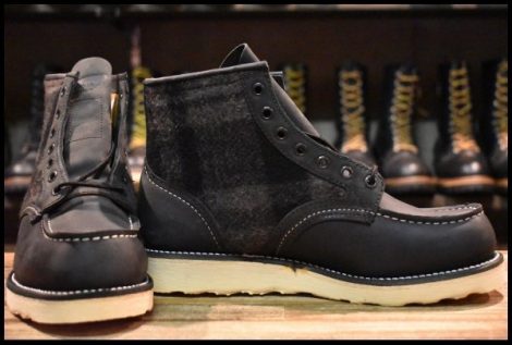 【7D 箱付 DEAD 06年】レッドウィング 9002 ランバージャック アイリッシュセッター ウールリッチ ヌバック ブーツ redwing HOPESMORE