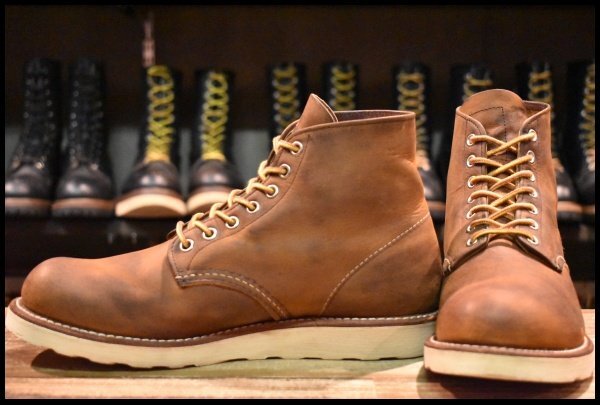 8D 良品 15年】レッドウィング 9111 アイリッシュセッター 茶 カッパー