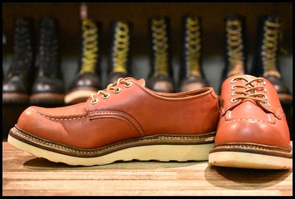 7D 良品 10年】レッドウィング 8103 オックスフォード 赤茶