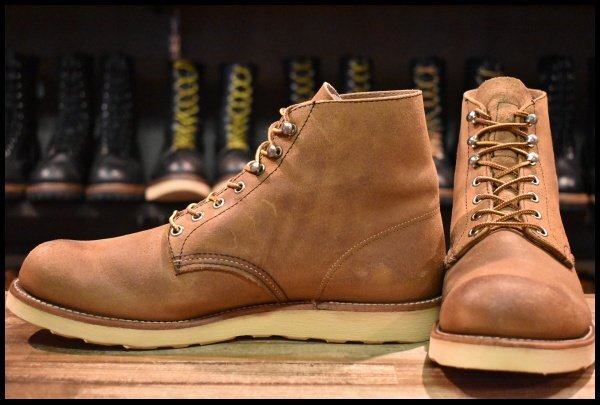 【10D 美品 09年】レッドウィング 8181 スエード アイリッシュセッター 茶 ミュールスキナー プレーントゥ ブーツ redwing HOPESMORE