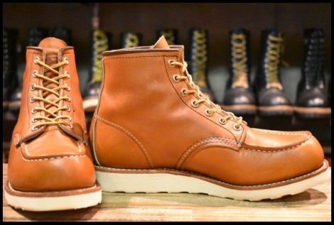 【7.5E 箱付 美品 25年】レッドウィング 875 アイリッシュセッター 茶 オロレガシー モックトゥ レースアップ ブーツ redwing HOPESMORE