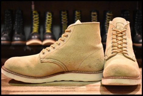 【9D 良品 15年】レッドウィング 8167 スエード アイリッシュセッター ホーソーンアビレーン プレーントゥ ブーツ redwing HOPESMORE