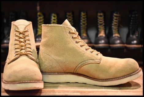 【9D 良品 15年】レッドウィング 8167 スエード アイリッシュセッター ホーソーンアビレーン プレーントゥ ブーツ redwing HOPESMORE